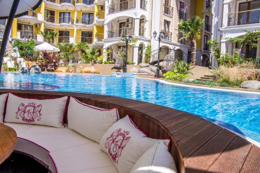 Aparthotel Monte Carlo Sunny Beach Exterior foto