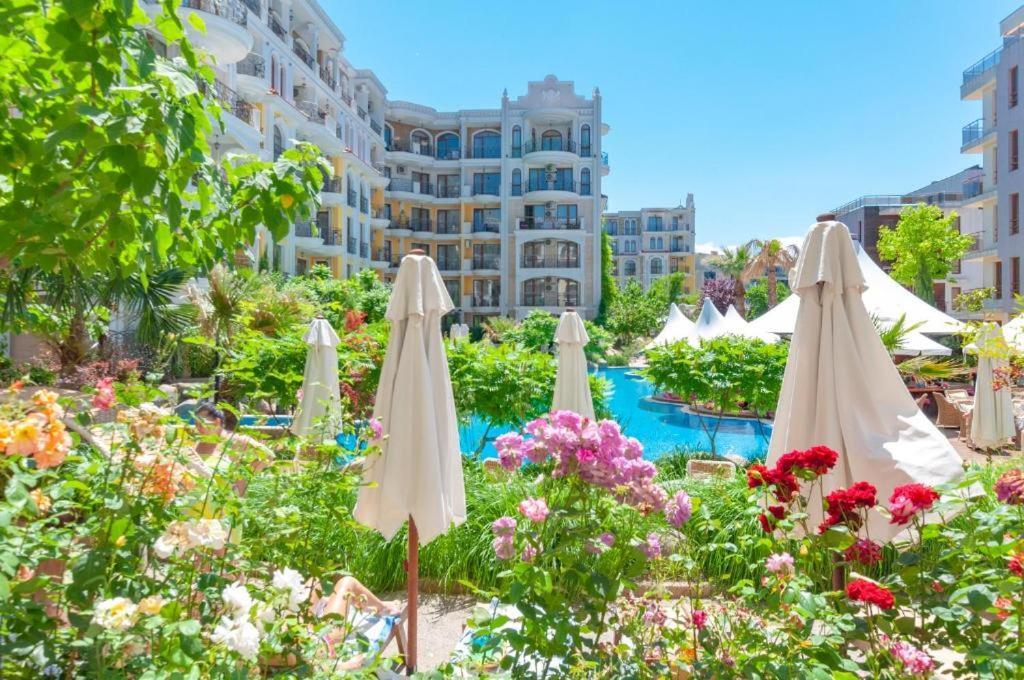 Aparthotel Monte Carlo Sunny Beach Exterior foto